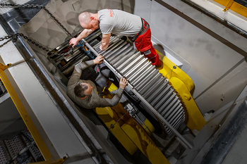 Entreprise de transport de machines industrielles.