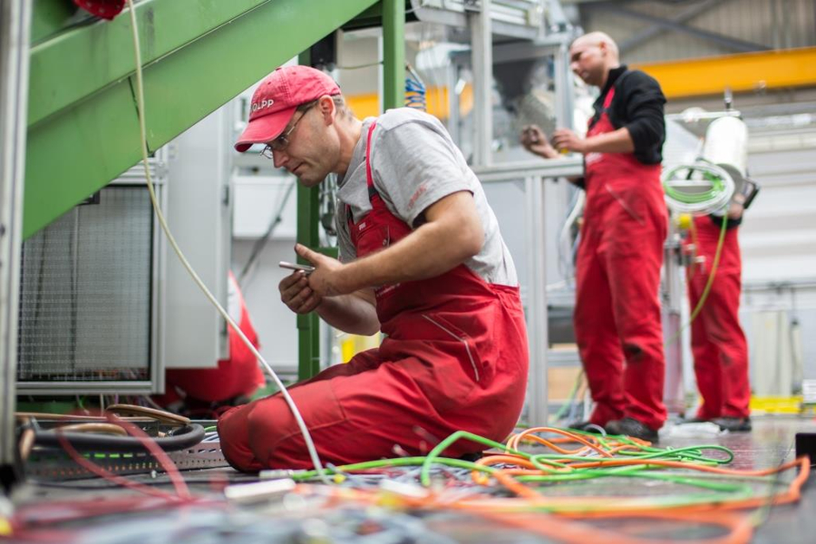 Manutention de machines industrielles SCHOLPP