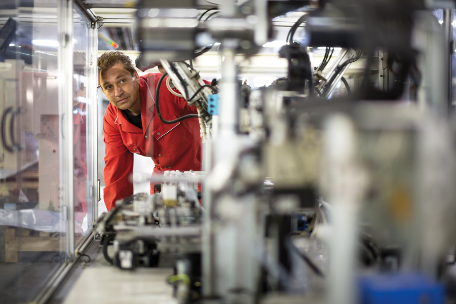 Maintenance intégrée (TPM) et optimisation globale des processus: service industriel SCHOLPP.